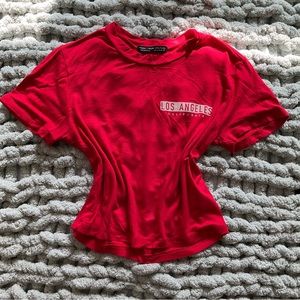 Red Baby Tee
